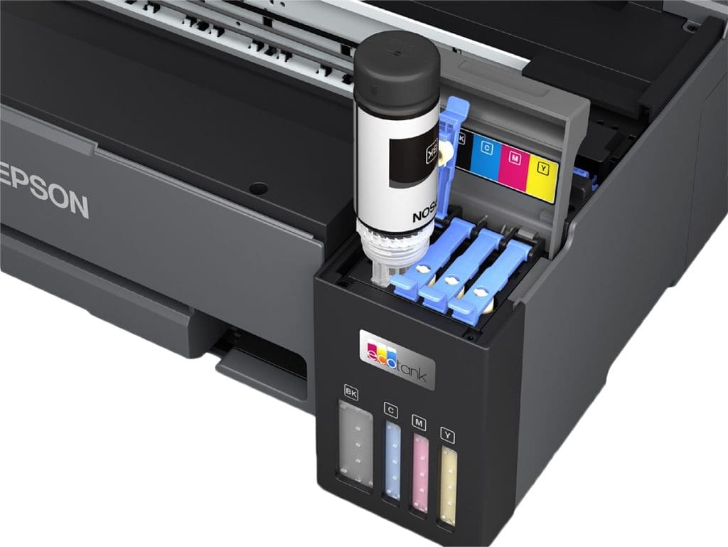Epson L11050 Ecotank เครื่องพิมพ์เสื้อ เครื่องพิมพ์เอกสาร เครื่องพิมพ์ สำนักงาน เครื่องพิมพ์รูป เครื่องพิมพ์ภาพ เครื่องพิมพ์หมึกแท้งค์ เอปสัน inktank printer heat-free technology ประกัน 2 ปี