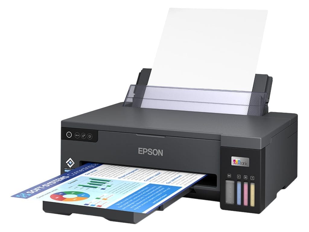 Epson L11050 Ecotank เครื่องพิมพ์เสื้อ เครื่องพิมพ์เอกสาร เครื่องพิมพ์ สำนักงาน เครื่องพิมพ์รูป เครื่องพิมพ์ภาพ เครื่องพิมพ์หมึกแท้งค์ เอปสัน inktank printer heat-free technology ประกัน 2 ปี