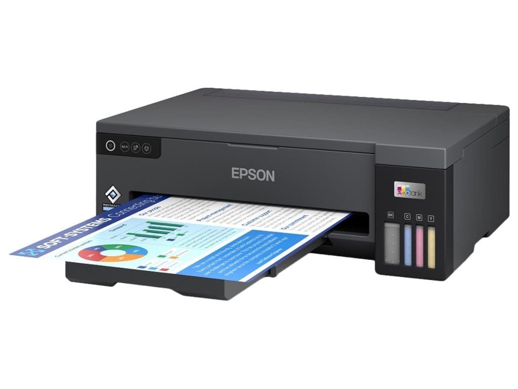 Epson L11050 Ecotank เครื่องพิมพ์เสื้อ เครื่องพิมพ์เอกสาร เครื่องพิมพ์ สำนักงาน เครื่องพิมพ์รูป เครื่องพิมพ์ภาพ เครื่องพิมพ์หมึกแท้งค์ เอปสัน inktank printer heat-free technology ประกัน 2 ปี