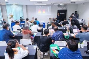 inkspa สร้างอาชีพ คอร์สเรียน อบรมทำเสื้อ สอนโปรแกรม ps ai แพทเทิร์นเสื้อ gradient ไล่สี ชาร์ตสี การวัดค่าสี ซับลิเมชั่น dtg dft ทฤษฎีสี การตัด การเย็บ คำนวณต้นทุน