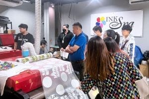 inkspa สร้างอาชีพ คอร์สเรียน อบรมทำเสื้อ สอนโปรแกรม ps ai แพทเทิร์นเสื้อ gradient ไล่สี ชาร์ตสี การวัดค่าสี ซับลิเมชั่น dtg dft ทฤษฎีสี การตัด การเย็บ คำนวณต้นทุน