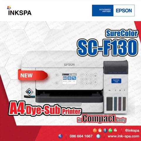 epson f130 เครื่องพิมพ์เสื้อ เครื่องพิมพ์ซับลิเมชั่น เครื่องสกรีนเสื้อกีฬา